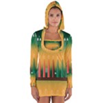 african women happy kwanzaa Long Sleeve Hooded T-shirt