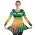 african women happy kwanzaa Long Sleeve Tunic 