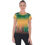 african women happy kwanzaa Short Sleeve Sports Top 