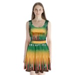 african women happy kwanzaa Split Back Mini Dress 