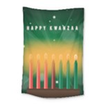 african women happy kwanzaa Small Tapestry