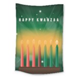 african women happy kwanzaa Large Tapestry