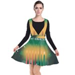 african women happy kwanzaa Plunge Pinafore Dress