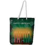 african women happy kwanzaa Full Print Rope Handle Tote (Large)