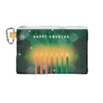 african women happy kwanzaa Canvas Cosmetic Bag (Medium)