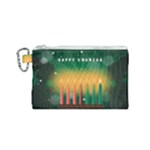 african women happy kwanzaa Canvas Cosmetic Bag (Small)