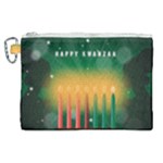 african women happy kwanzaa Canvas Cosmetic Bag (XL)