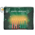 african women happy kwanzaa Canvas Cosmetic Bag (XXL)