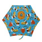 Pumpkin Spice Love Mini Folding Umbrella