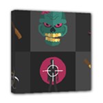 Halloween Zombie Hunter Mini Canvas 8  x 8  (Stretched)