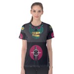 Halloween Zombie Hunter Women s Cotton Tee