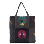 Halloween Zombie Hunter Grocery Tote Bag