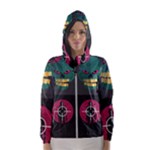 Halloween Zombie Hunter Hooded Windbreaker (Women)