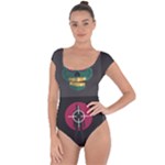 Halloween Zombie Hunter Short Sleeve Leotard 