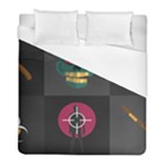 Halloween Zombie Hunter Duvet Cover (Full/ Double Size)