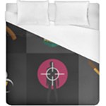 Halloween Zombie Hunter Duvet Cover (King Size)