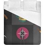 Halloween Zombie Hunter Duvet Cover (California King Size)