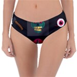 Halloween Zombie Hunter Reversible Classic Bikini Bottoms