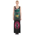 Halloween Zombie Hunter Maxi Thigh Split Dress