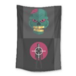 Halloween Zombie Hunter Small Tapestry