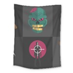 Halloween Zombie Hunter Medium Tapestry