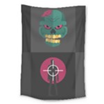 Halloween Zombie Hunter Large Tapestry