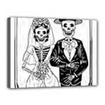 Day Of The Dead Wedding Canvas 16  x 12  (Stretched)