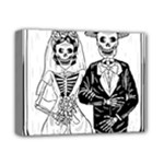 Day Of The Dead Wedding Deluxe Canvas 14  x 11  (Stretched)