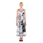 Day Of The Dead Wedding Sleeveless Maxi Dress