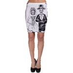 Day Of The Dead Wedding Bodycon Skirt