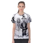 Day Of The Dead Wedding Women s Sport Mesh Tee