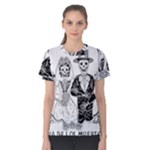 Day Of The Dead Wedding Women s Cotton Tee