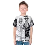 Day Of The Dead Wedding Kids  Cotton Tee