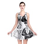 Day Of The Dead Wedding Reversible Skater Dress