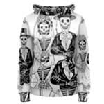 Day Of The Dead Wedding Women s Pullover Hoodie