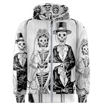 Day Of The Dead Wedding Men s Zipper Hoodie