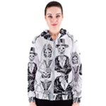 Day Of The Dead Wedding Women s Zipper Hoodie