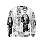 Day Of The Dead Wedding Kids  Sweatshirt