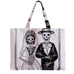 Day Of The Dead Wedding Zipper Mini Tote Bag