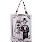 Day Of The Dead Wedding Zipper Classic Tote Bag