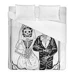 Day Of The Dead Wedding Duvet Cover (Full/ Double Size)