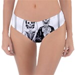 Day Of The Dead Wedding Reversible Classic Bikini Bottoms