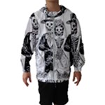 Day Of The Dead Wedding Hooded Windbreaker (Kids)