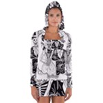 Day Of The Dead Wedding Long Sleeve Hooded T-shirt