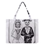 Day Of The Dead Wedding Medium Tote Bag