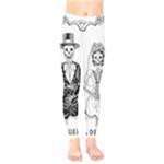 Day Of The Dead Wedding Kids  Legging