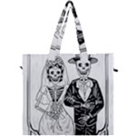 Day Of The Dead Wedding Canvas Travel Bag