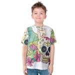 Tequila Sugar Skull Kids  Cotton Tee