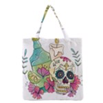 Tequila Sugar Skull Grocery Tote Bag