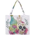 Tequila Sugar Skull Mini Tote Bag